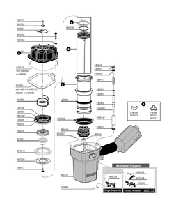 Diagram 2 Diagram and Parts List for FRAMEPRO701XP 2H2002N Senco Nailer