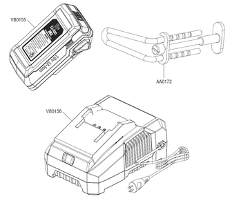 Fig-7 Diagram and Parts List for F-16XP 10N0001N Senco Nailer