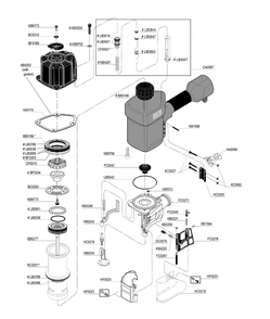 Diagram 2 Diagram and Parts List for SCN63LDXP 8W0001N Senco Nailer