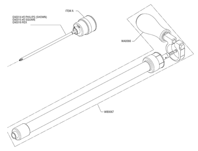 Fig-1 Diagram and Parts List for DS532-AC 10X0003N Senco Screwdriver