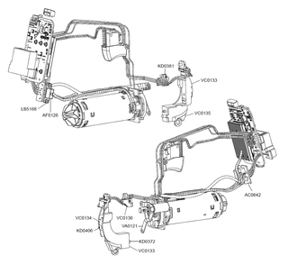 Fig-10 Diagram and Parts List for F-35XP 10G0001N Senco Nailer