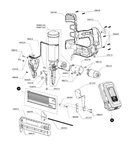 Part Location Diagram of KB7015 Senco Spring
