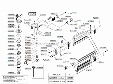 Part Location Diagram of PC0479 Senco Plug