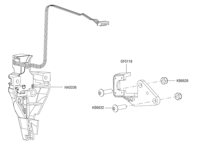 Fig-6 Diagram and Parts List for F-15XP 10L0001N Senco Nailer