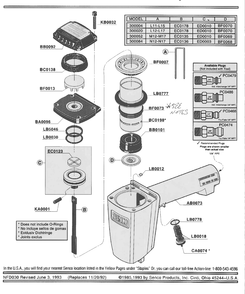 Diagram 3 Diagram and Parts List for SKS18 300084N Senco Nailer