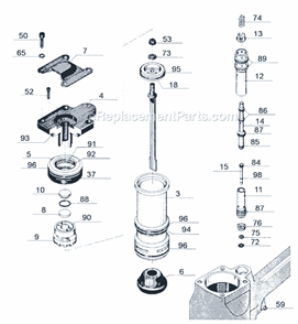 Part Location Diagram of LB0024 Senco Seal