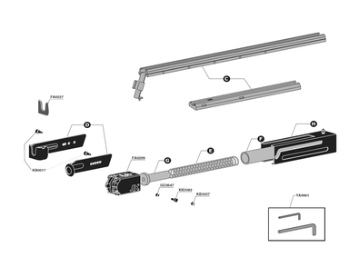 Diagram 2 Diagram and Parts List for DS200 S4792003N Senco Screwdriver