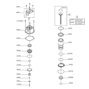 Part Location Diagram of BC0869 Senco Seal