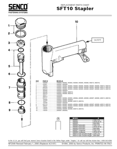 Part Location Diagram of 622144 Senco Seal