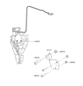 Fig-6 Diagram and Parts List for 10Y0001N F-LXP Senco Nailer