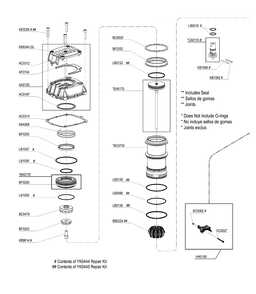 Part Location Diagram of AC0312 Senco Deflector