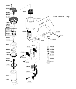 Diagram 2 Diagram and Parts List for LS  Senco Nailer