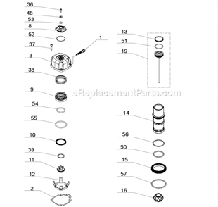 Page A Diagram and Parts List for FINISHPRO33MG  Senco Nailer