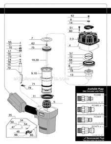 Part Location Diagram of KB4130 Senco Spring