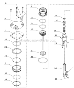 Part Location Diagram of BC0424 Senco Belt Hook