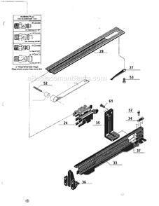 Page C Diagram and Parts List for M2  Senco Nailer