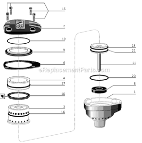 Part Location Diagram of KB0040 Senco Screw