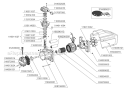 Part Location Diagram of 116011002 Senco Cover
