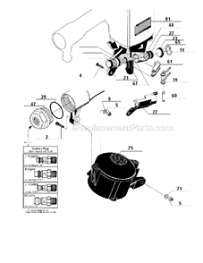 Part Location Diagram of 3032017 Senco Retainer