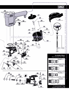 Part Location Diagram of KB4224 Senco Spring