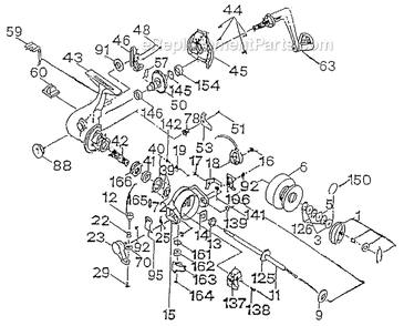 Part Location Diagram of 1144802 Shakespeare Bail Assembly