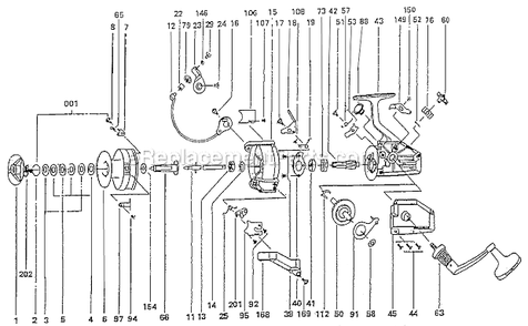 Part Location Diagram of 1145191 Shakespeare Side Cap