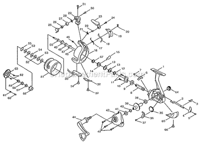 Part Location Diagram of 1145600 Shakespeare Drive Gear