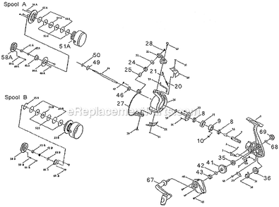 Part Location Diagram of 1145013 Shakespeare Bail Wire Assembly