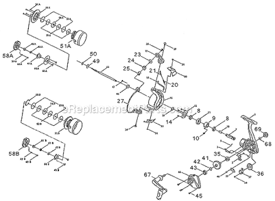 Part Location Diagram of 1145256 Shakespeare H-lock Screw