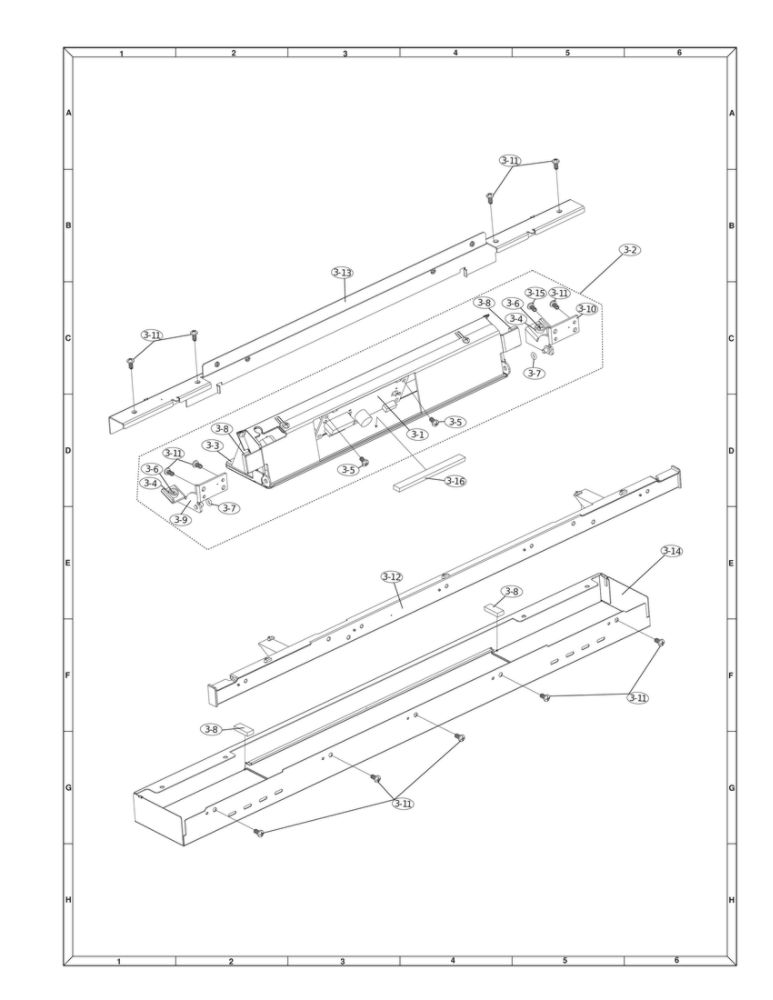 Control Panel Diagram and Parts List for SMD2470ASYD  Sharp Microwave