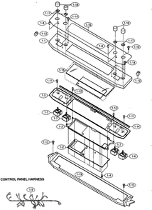 Part Location Diagram of XEPS730P08XS0 Sharp Screw