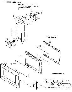 Part Location Diagram of K80345M40AP Panasonic Escutcheon base(nns732wl)