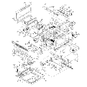 Cavity Diagram and Parts List for SMD2470AS  Sharp Microwave