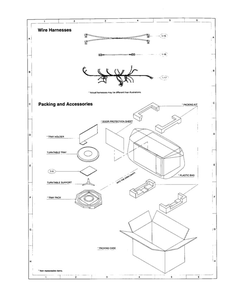 Part Location Diagram of RVMZA089WRE0 Sharp Magnetron