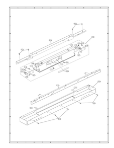 Control Panel Diagram and Parts List for SMD2470ASYD  Sharp Microwave