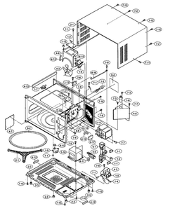 Part Location Diagram of FROLPA101WRKZ Sharp ROLLER