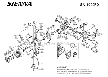 shimano sienna 1000fd test 1000 Front Drag Clam Freshwater Spinning Fishing Reel SN1000FDC Super Stopper II instant anti The Shimano Sienna Fe Series: