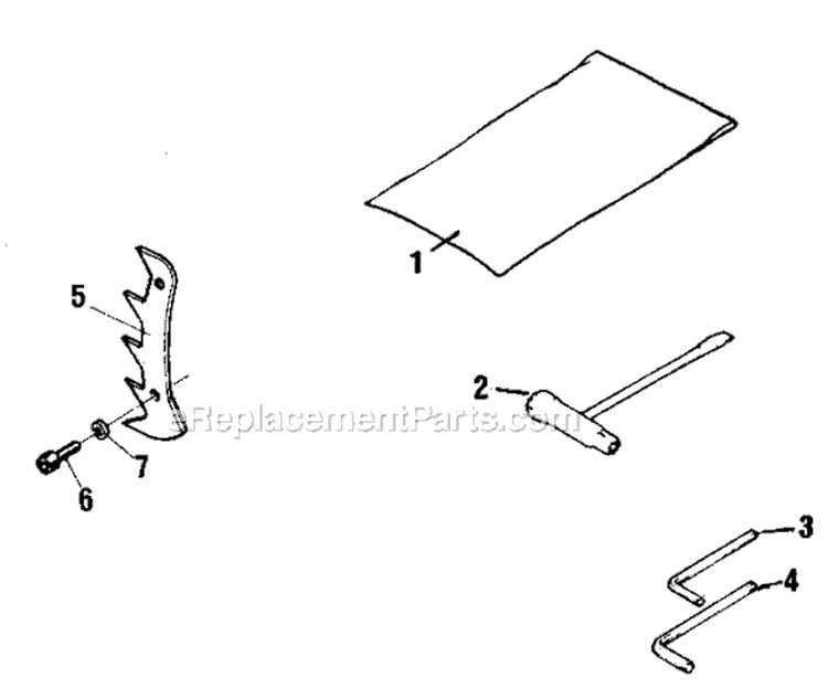 Page K Diagram and Parts List for 415  Shindaiwa Chainsaw