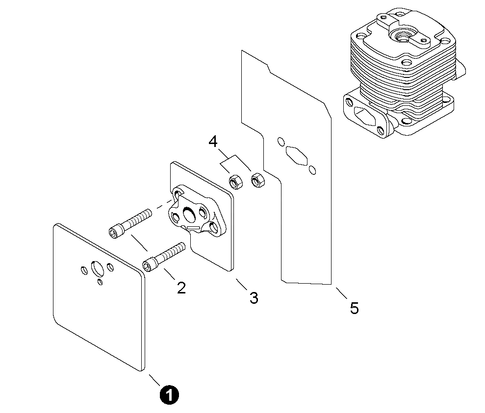 Intake Diagram and Parts List for EB500 P30236000000 - P30236999999 Shindaiwa Leaf Blower / Vacuum