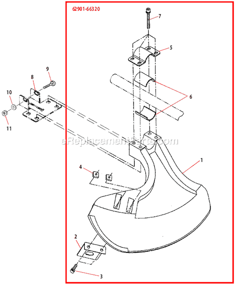 Page D Diagram and Parts List for 80282  Shindaiwa Trimmer