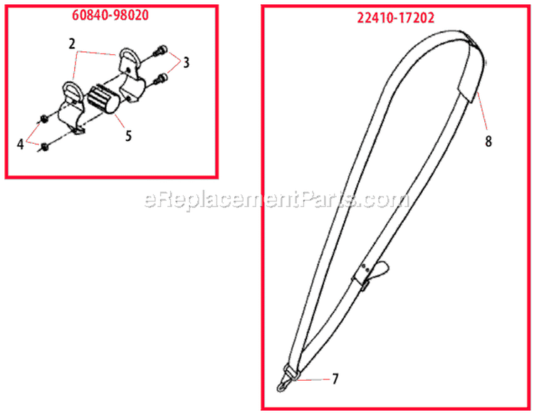 Page L Diagram and Parts List for 80613  Shindaiwa Multi-Tool