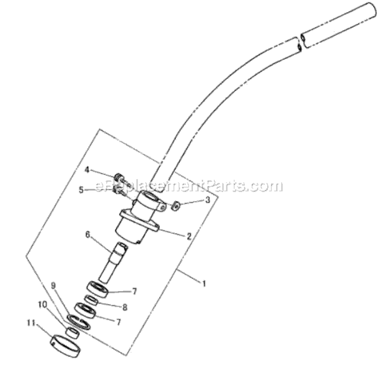 Page I Diagram and Parts List for 81017 4100001 Shindaiwa Trimmer