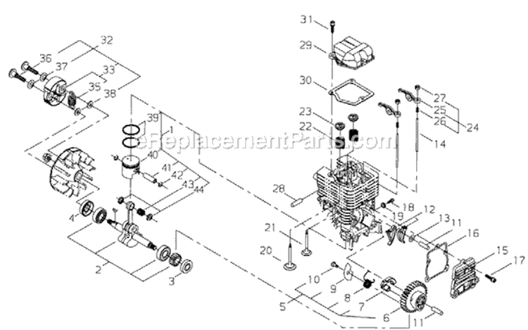 Page C Diagram and Parts List for 81088  Shindaiwa Trimmer