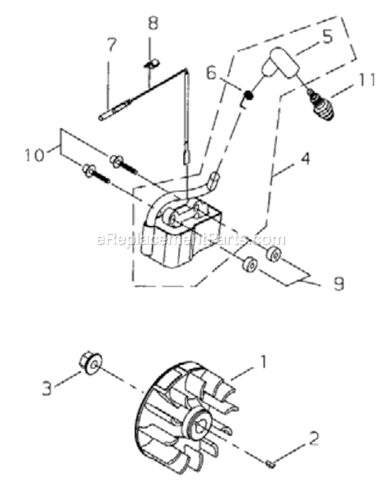 Page D Diagram and Parts List for 81088  Shindaiwa Trimmer