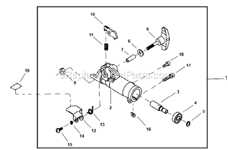 Page I Diagram and Parts List for 81088  Shindaiwa Trimmer