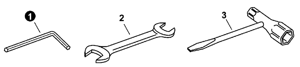 Tools Diagram and Parts List for 89291B 99922201604 Shindaiwa Trimmer