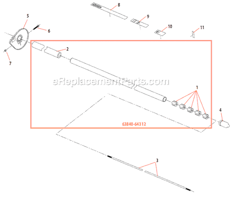 Page I Diagram and Parts List for AH231  Shindaiwa Hedge Trimmer