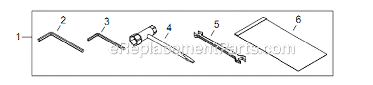 Page P Diagram and Parts List for AH254 T12612001001 - T12612999999 Shindaiwa Hedge Trimmer