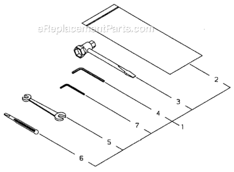 Page K Diagram and Parts List for AHS231  Shindaiwa Hedge Trimmer