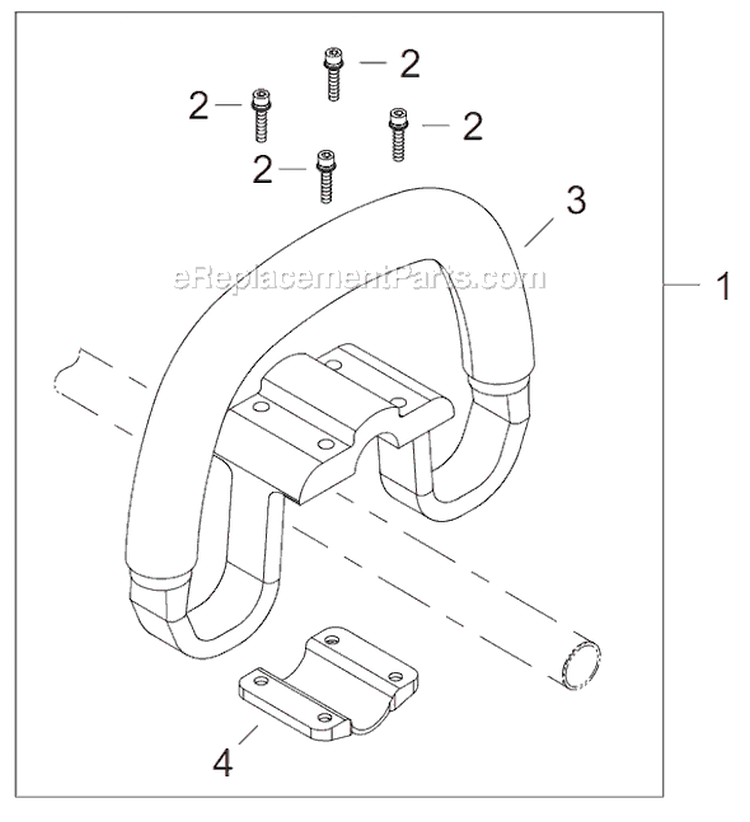 Page N Diagram and Parts List for AHS2510  Shindaiwa Hedge Trimmer